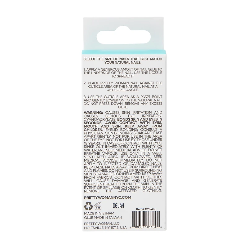 Pretty Woman Polished Nails Set