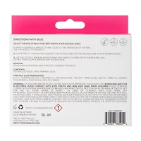 Pretty Woman Clear Nails Set