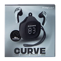 Prime Audio® Curve True Wireless Earbuds + Case