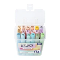 Dual-Ended Alcohol Markers 18-Count