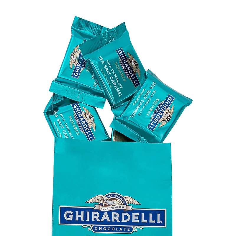 Ghirardelli® Squares Sea Salt Caramel Milk Chocolate 5.32oz