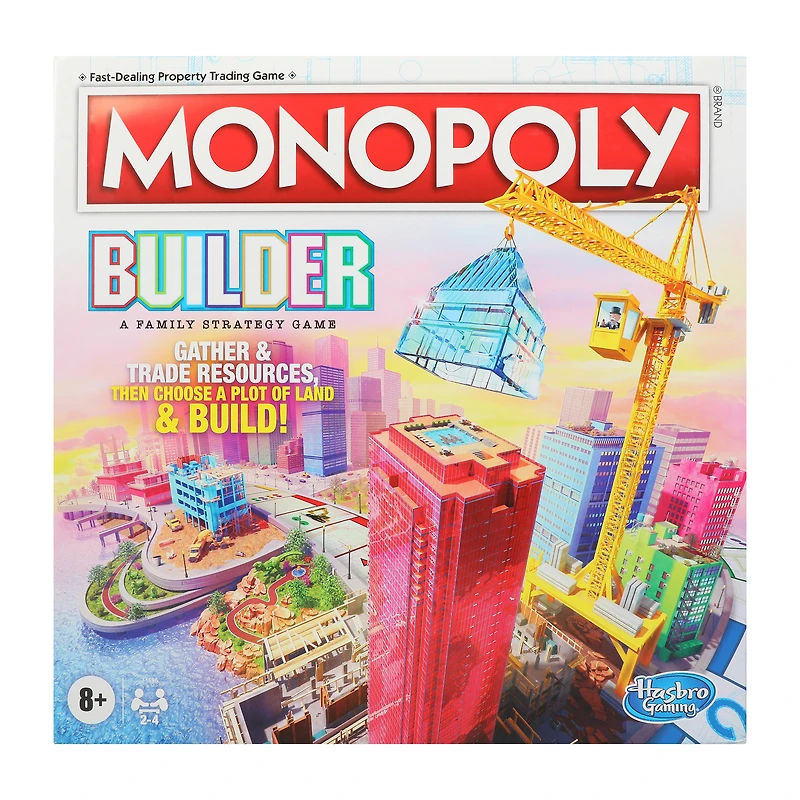 Monopoly Builder Family Strategy Game