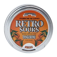 Iconic Candy Retro Sours Tangerine Candy Tin 2.12oz