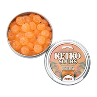 Iconic Candy Retro Sours Tangerine Candy Tin 2.12oz