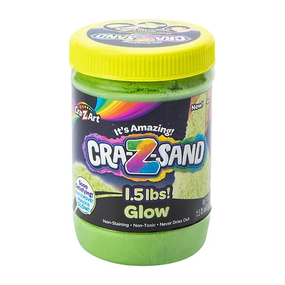 Cra-Z-Sand Glow In The Dark Sand 16oz