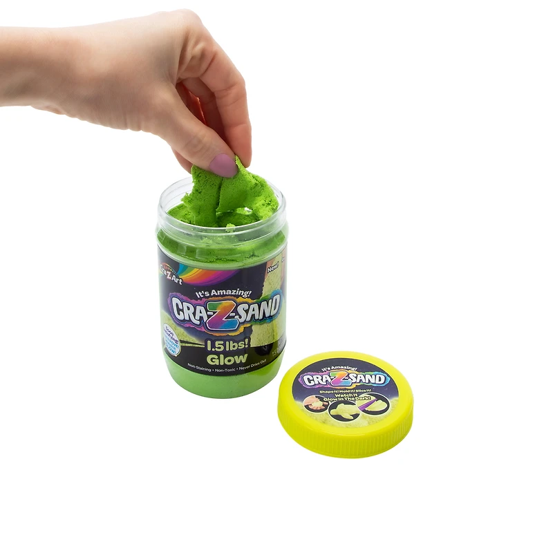 Cra-Z-Sand Glow In The Dark Sand 16oz