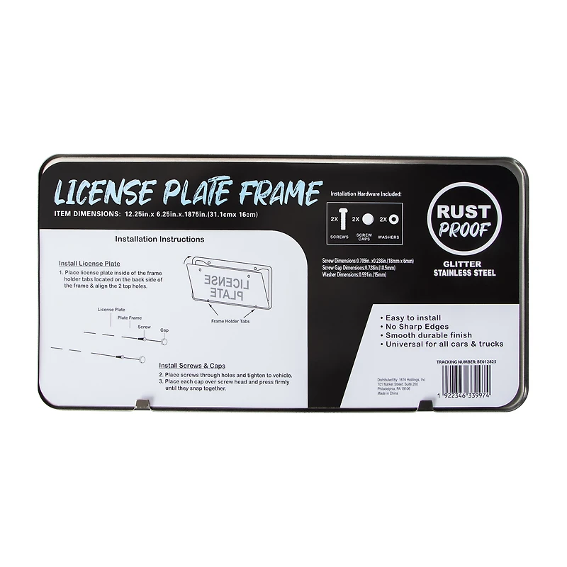 License Plate Frame