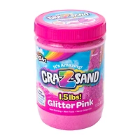 Cra-Z-Sand Glitter Pink Sand 16oz