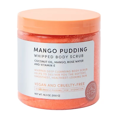 Mango Pudding Whipped Body Scrub 19.2oz