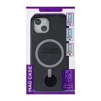 iPhone 15® Leather Mag Case