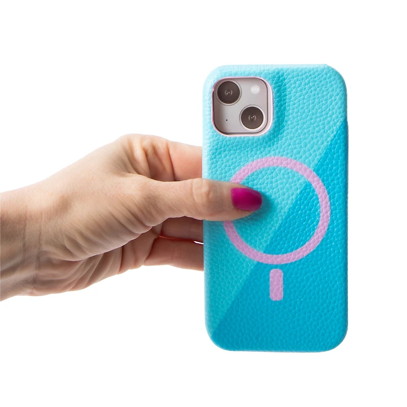 iPhone 15®/14®/13® Leather MagSafe® Phone Case
