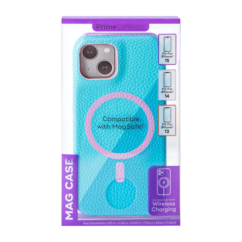 iPhone 15®/14®/13® Leather MagSafe® Phone Case