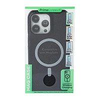 iPhone 15 Plus® Leather Mag Case