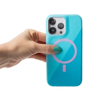 iPhone 15 Plus® MagSafe® Leather Mag Case