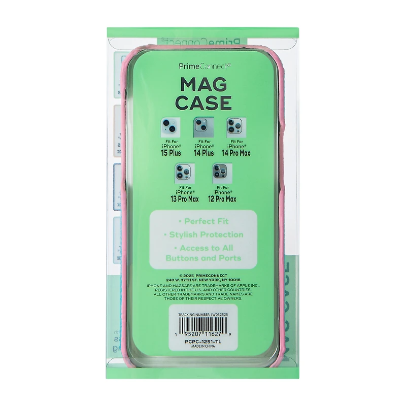 iPhone 15 Plus® MagSafe® Leather Mag Case