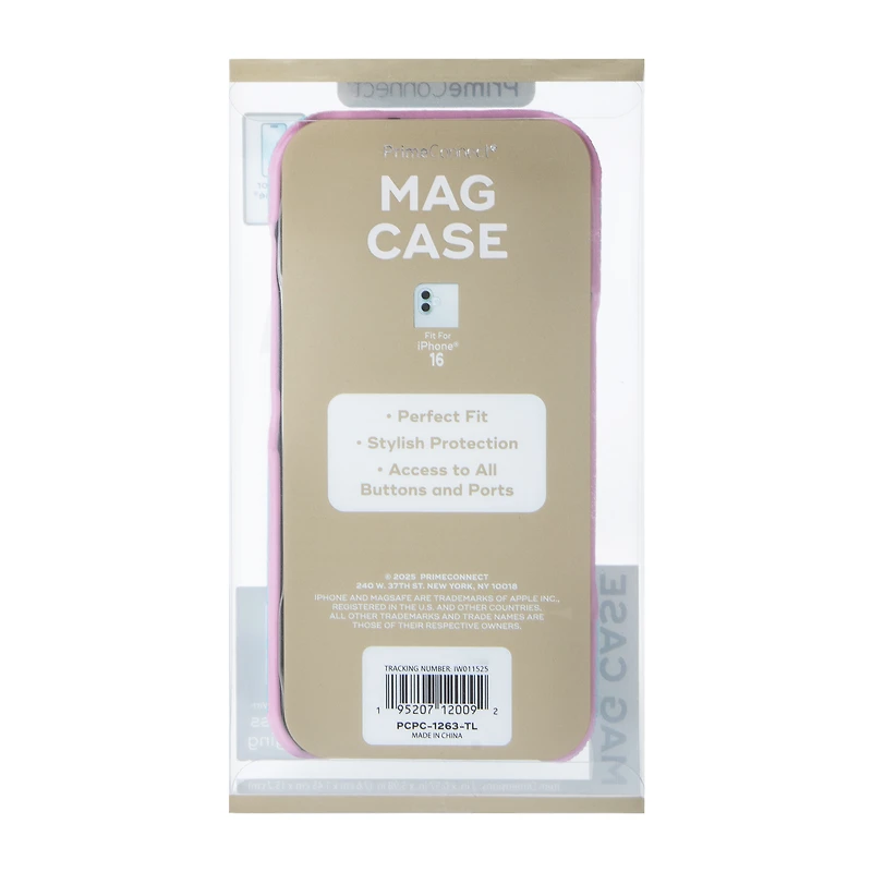 iPhone 16® Leather Mag Case