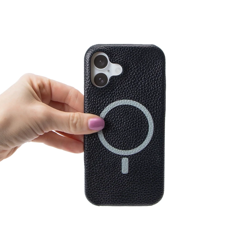 iPhone 16 Plus® MagSafe® Leather Phone Case