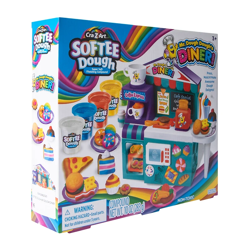 Cra-Z-Art® Softee Dough Mr. Dough Dough's Diner!™ Toy Set