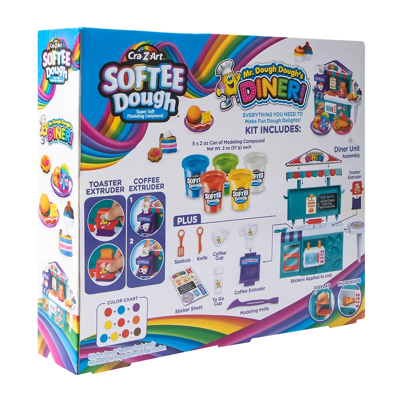 Cra-Z-Art® Softee Dough Mr. Dough Dough's Diner!™ Toy Set