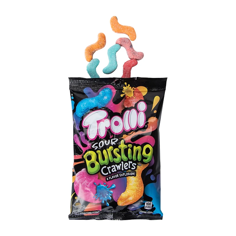 Trolli® Sour Bursting Crawlers™ Flavor Explosion Gummi Candy 6.3oz