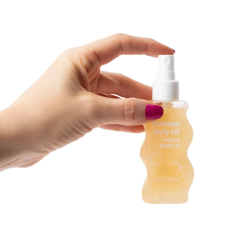 Shimmer Body Oil Honey & Jojoba Oil 2.03oz