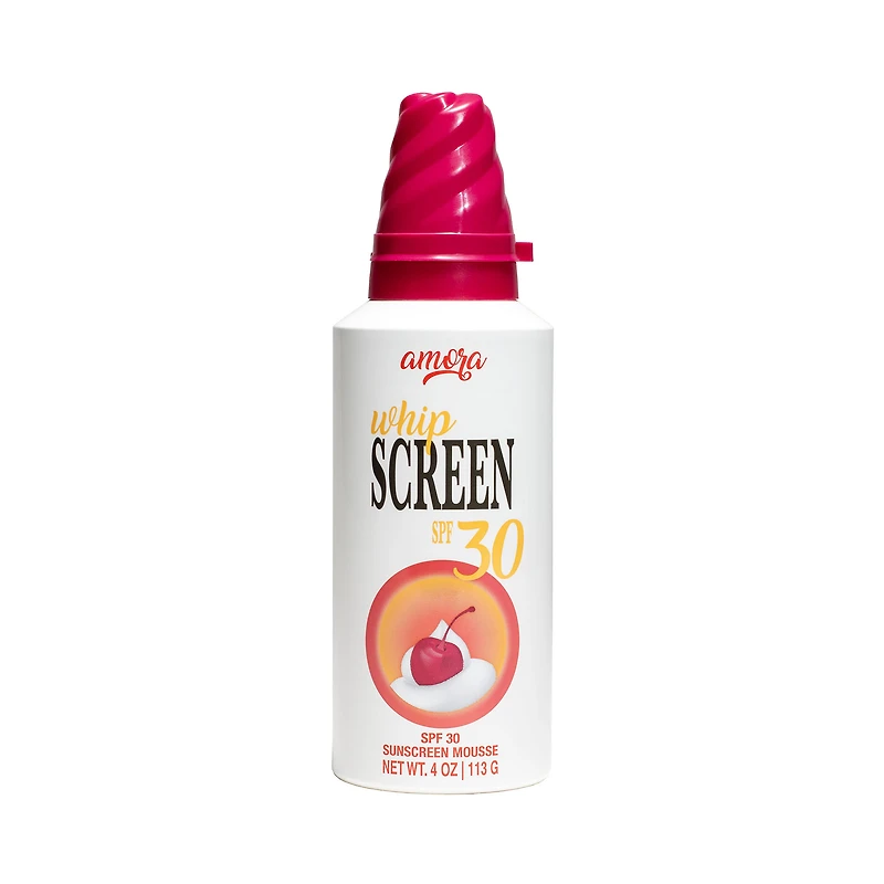 Amora Whip Screen Sunscreen 4oz