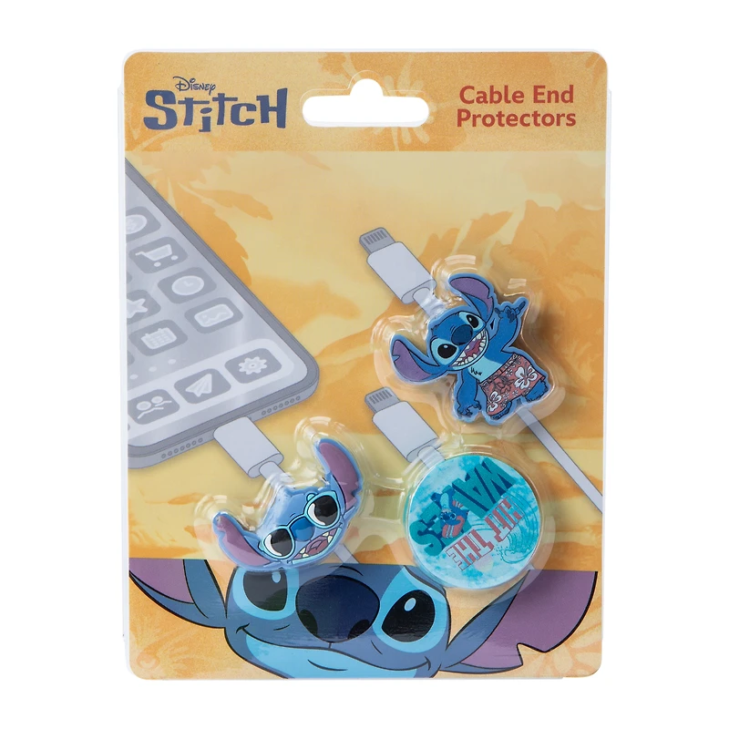 Disney Stitch Cable End Protectors