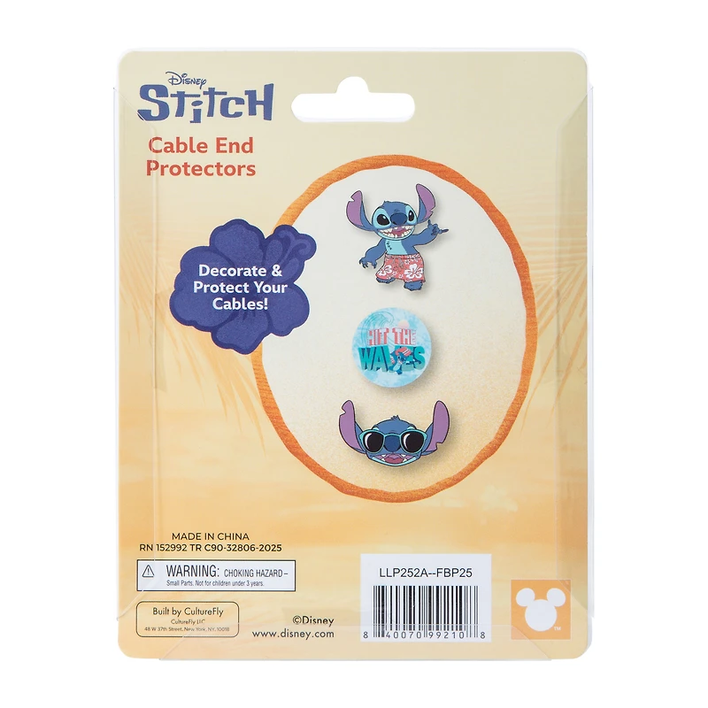 Disney Stitch Cable End Protectors