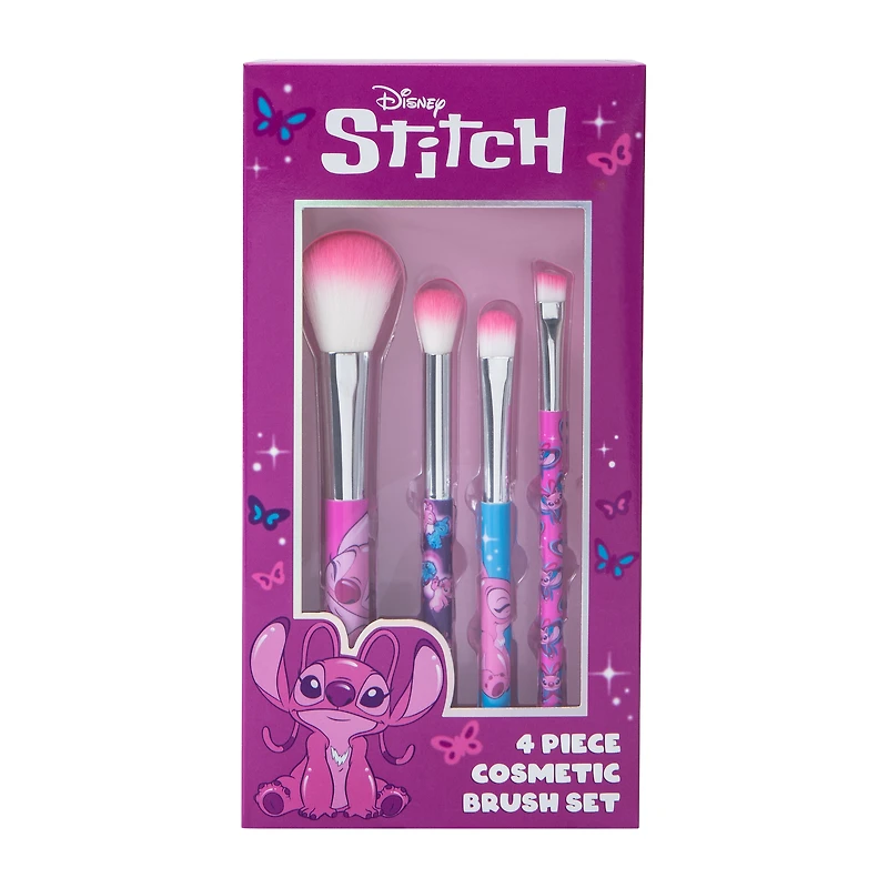 Disney Lilo & Stitch Cosmetic Brush Set 4-Piece