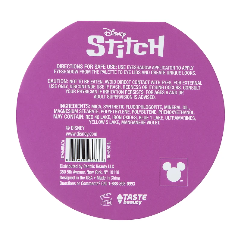 Disney Lilo & Stitch Eyeshadow Palette 0.25oz