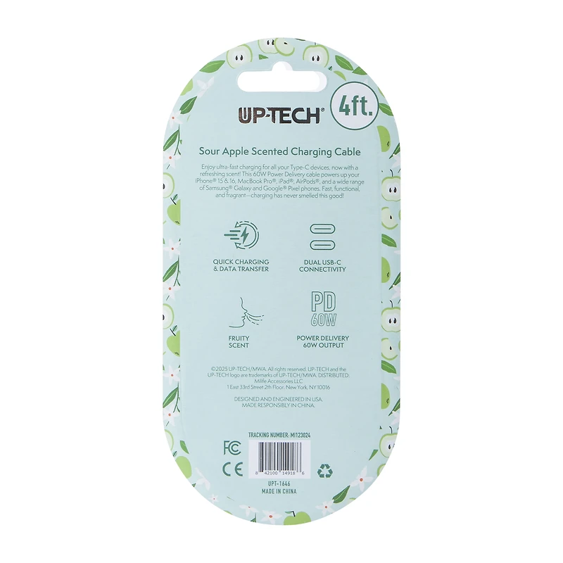 Up-Tech® Type-C To Scented Cable 48in