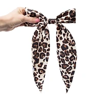 Leopard Print Hair Bow
