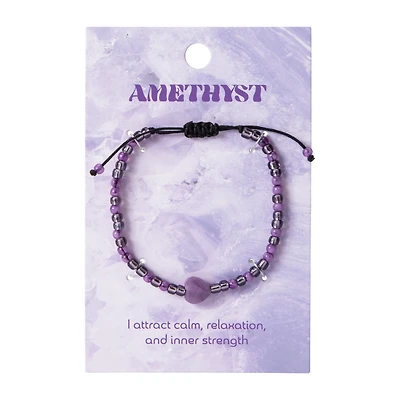 Semi-Precious Stone Heart Necklace