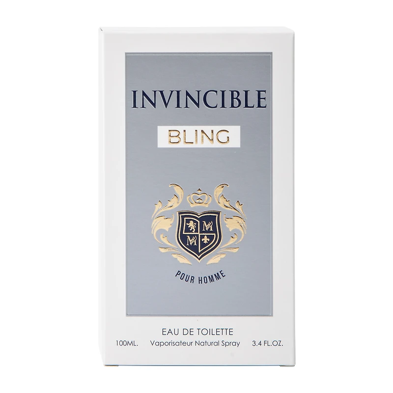 Invincible Bling Pour Homme Eau De Toilette 3.4oz