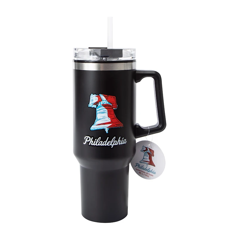 City-Themed Insulated Stainless Steel Tumbler 40oz