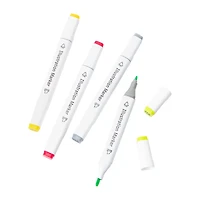 double-sided illustration markers 21-pack