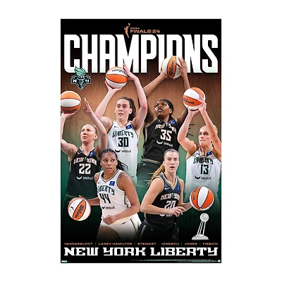WNBA New York Liberty Poster