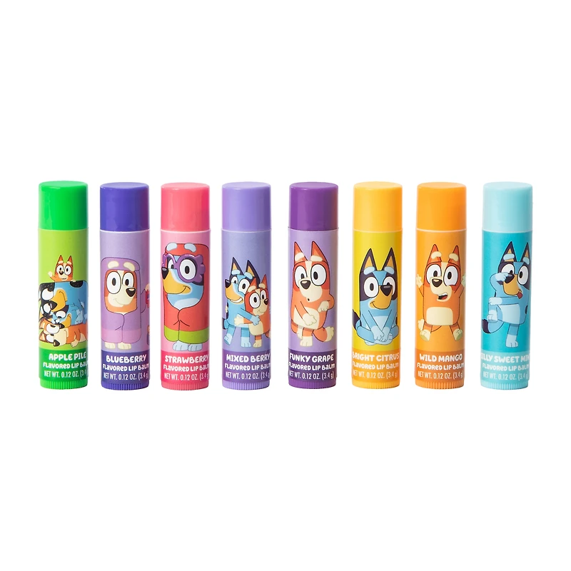 Licensed Flavored Lip Balm 8-Count 0.96oz