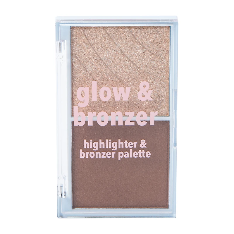 Glow & Bronzer Highlighter & Bronzer Palette