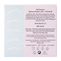 Eye Brow Stencil Kit 3-Pack
