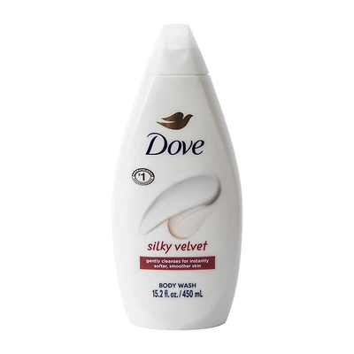 Dove Silky Velvet Body Wash 15.2oz