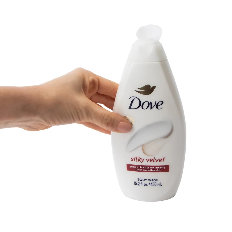 Dove Silky Velvet Body Wash 15.2oz
