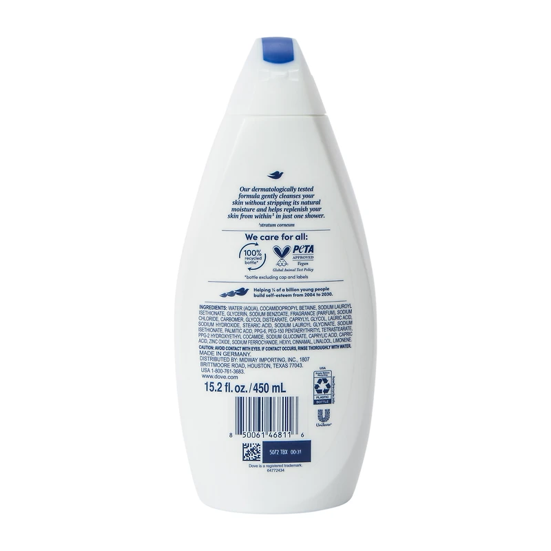 Dove Hydrate Body Wash 15.2oz