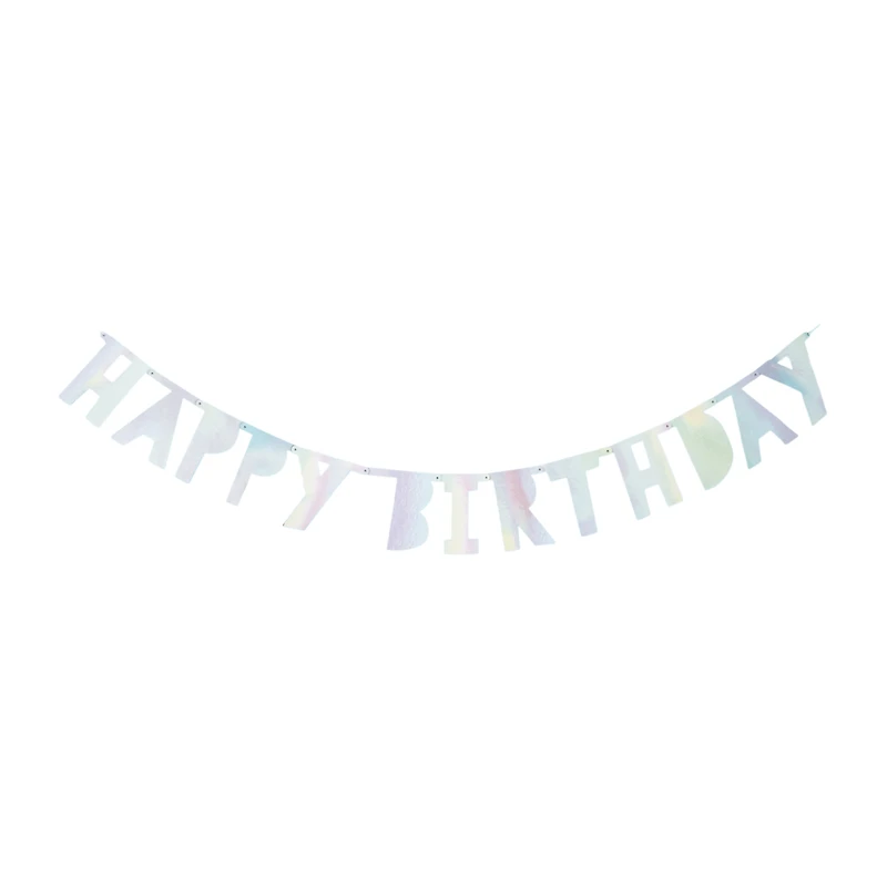 Happy Birthday Jumbo Foil Banner