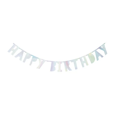 Happy Birthday Jumbo Foil Banner