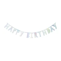 Happy Birthday Jumbo Foil Banner