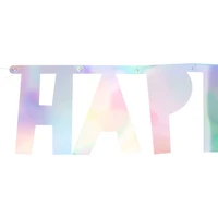 Happy Birthday Jumbo Foil Banner