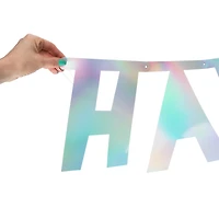 Happy Birthday Jumbo Foil Banner