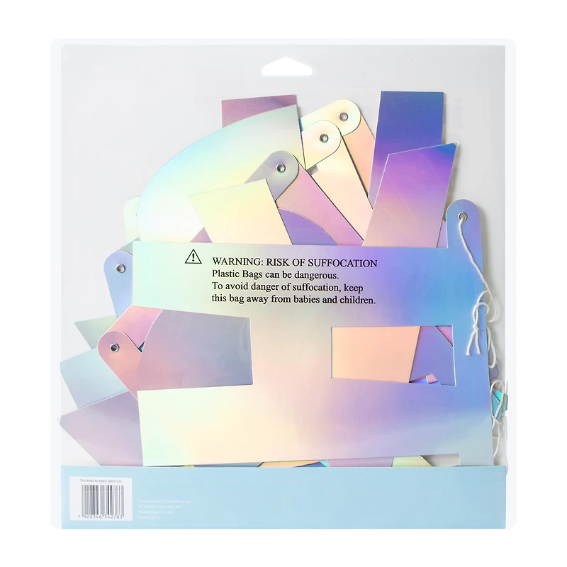 Happy Birthday Jumbo Foil Banner