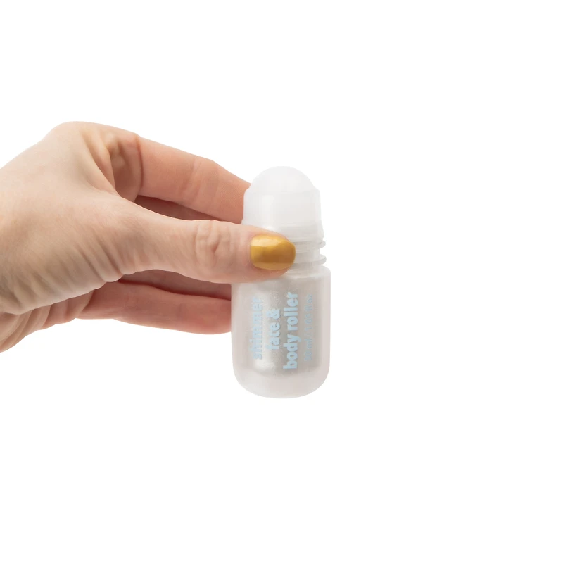 Silver Shimmer Face & Body Roller 1.01oz